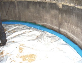 Couverture avec boudin d'eau  