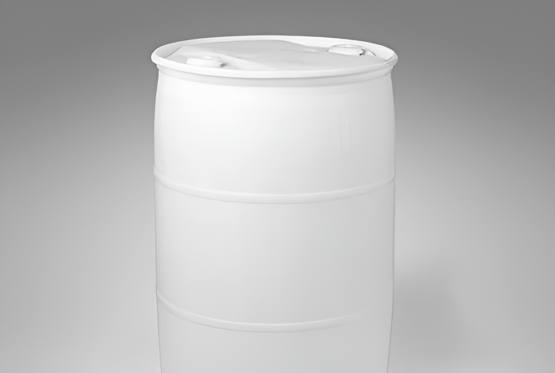 Barrel  plastique hdpe naturel 55 gallons / plastic drum hdpe 55g natural