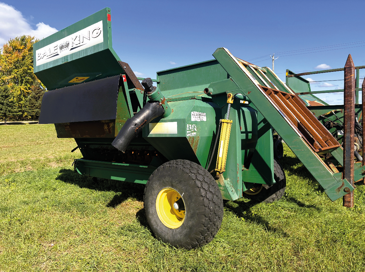 Hache-paille Bale King Vortex