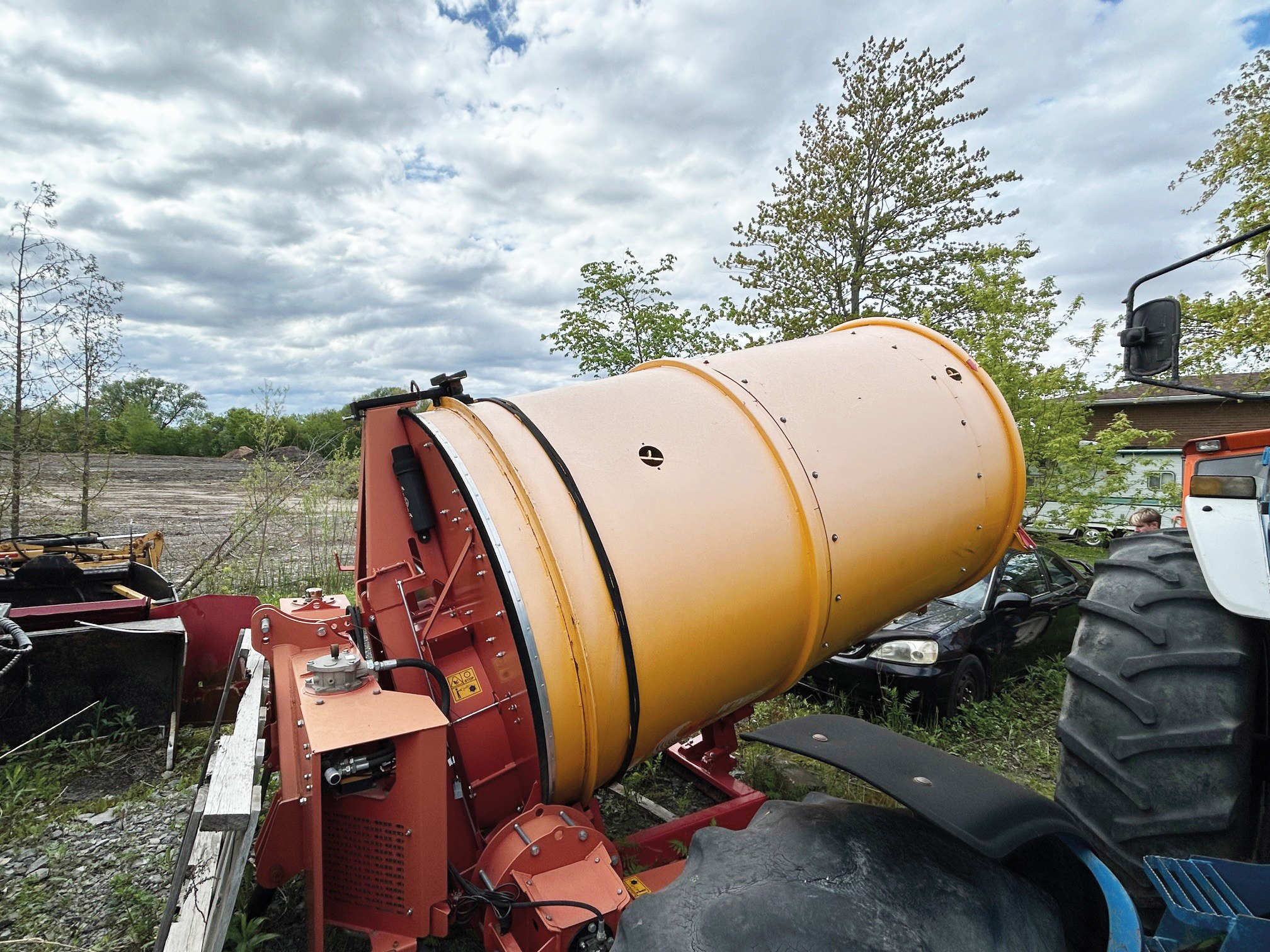 Hache-paille  Broyeur Défibreur Teagle  Tomahawk 505M