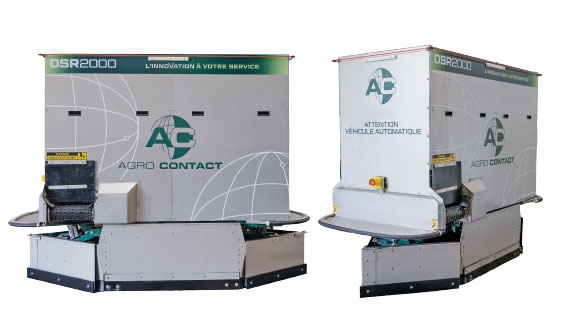 Distributeur de nourriture  SUR ROUE Agro-contact DSR 2000