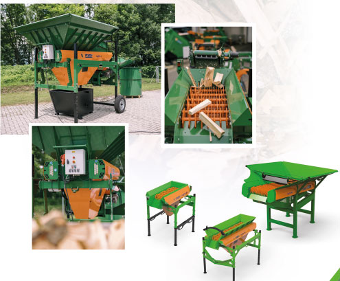 Wood processor Posch Cribleur à bois LogFix 30
