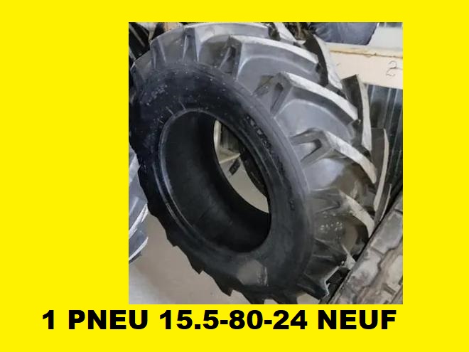 Pneus  15.5-80-24 Agricole R1, NEUF