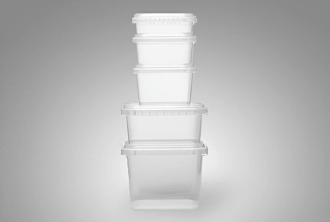 Chaudière  Contenants carrés de grade alimentaire DELI
