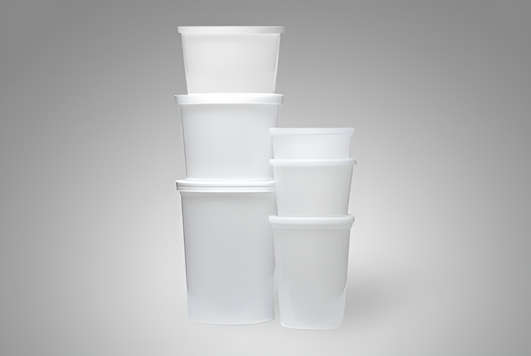 Boiler  Contenant rond de grade alimentaire DELI