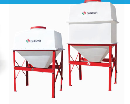 Silo à moulée  Bulktech Agribac, jusqu'à 2,4 tonnes