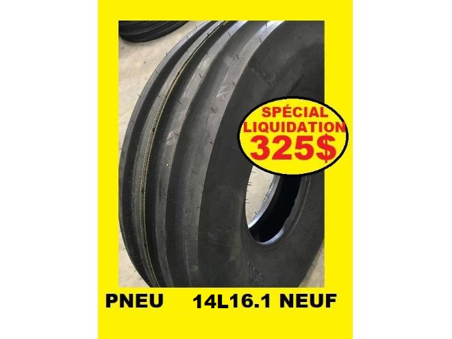 Tires  1 PNEU 14L16.1 NEUF 4 RIB 14-16.1