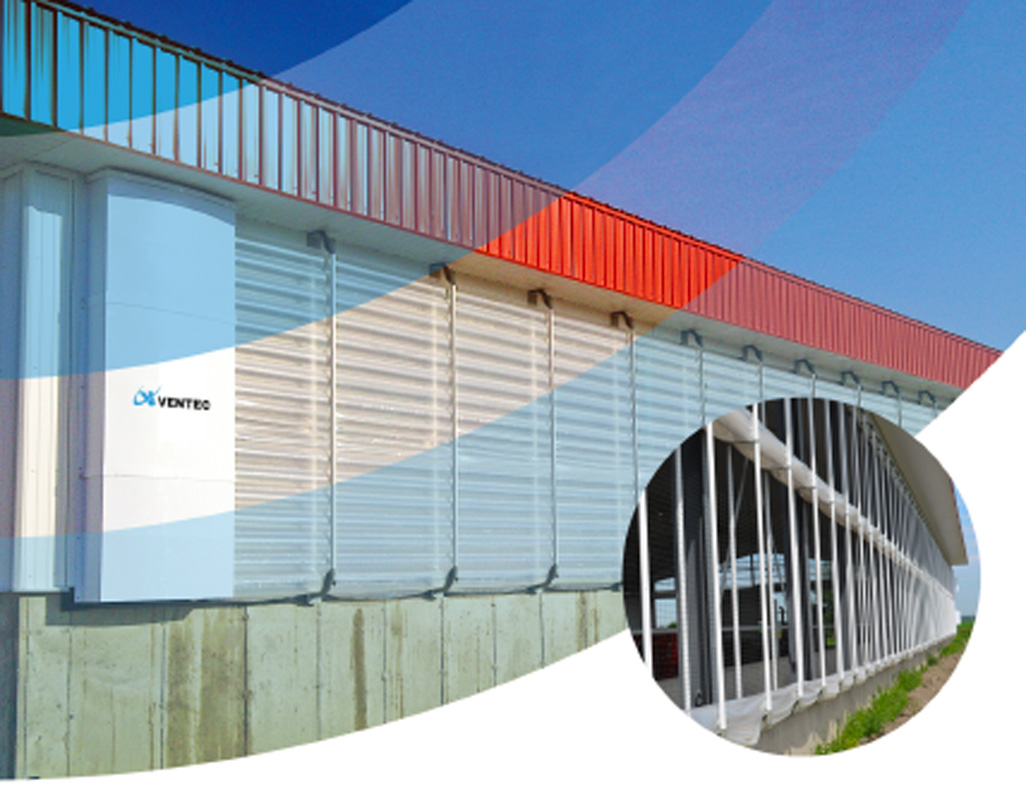   Rideau d’air gonﬂable Ventec Polymat G3