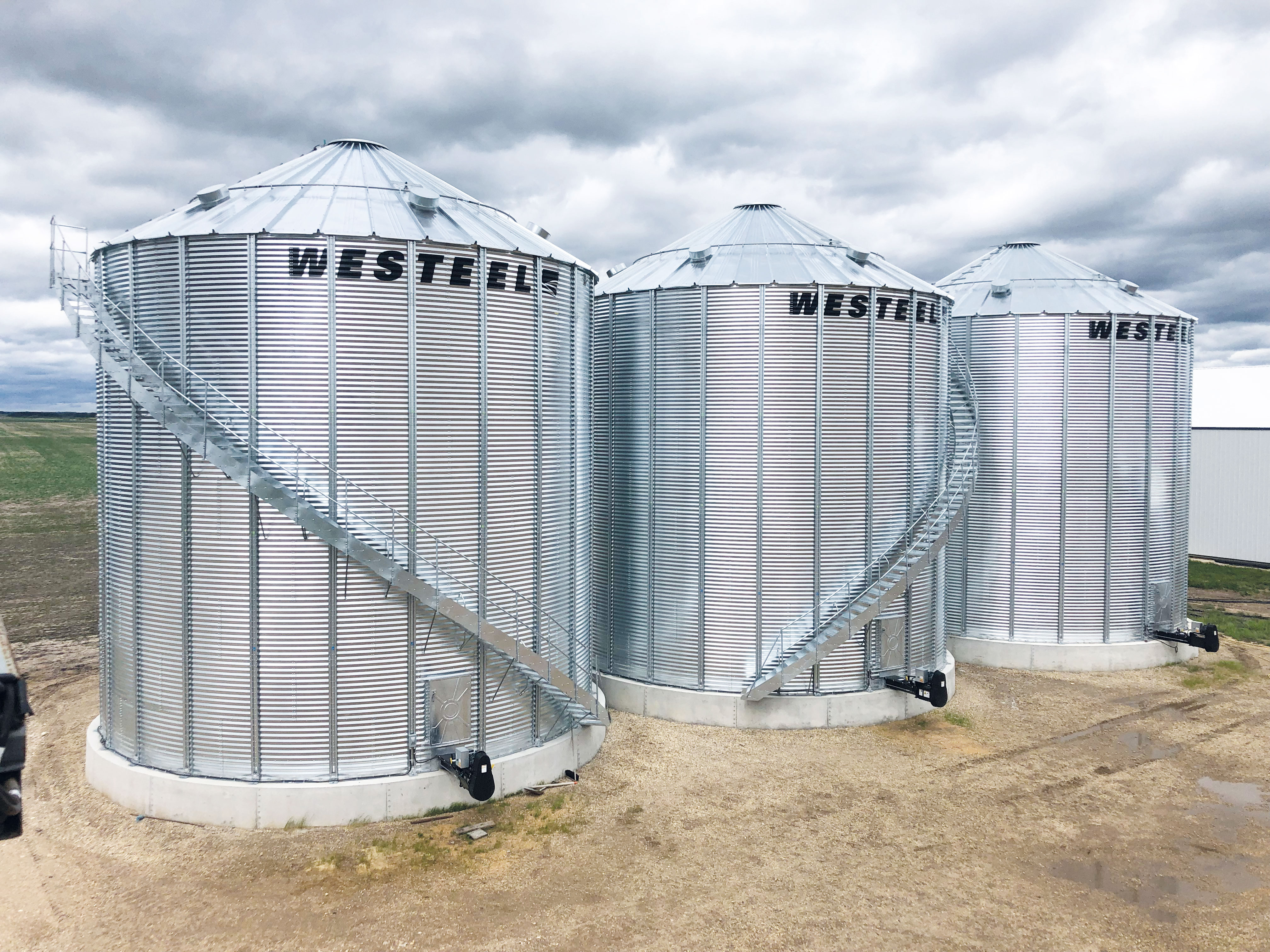 Silo à grain  Agi Westeel Wide-Corr® Centurion