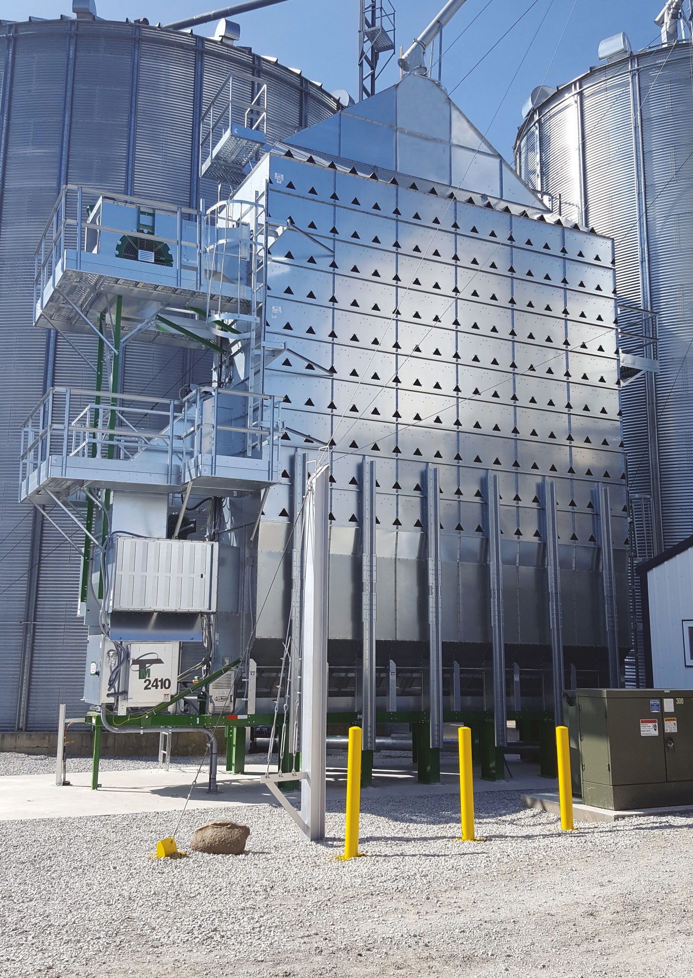 Tour de séchoir à grain Sukup Mixed Flow Grain Dryer TM1609, TM2410