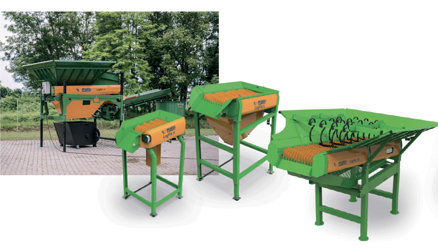 Nettoyeuse de bûches Posch Logfix