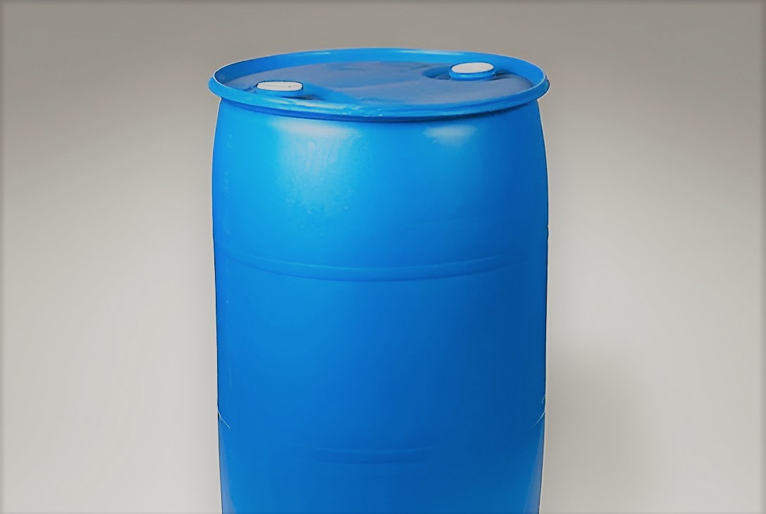 Baril  55gallons plastique neuf U.N. (pour matières dangereuses) / plastic drum U.N. 55g