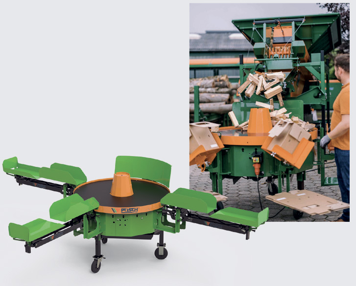 Ensacheuse de bois de chauffage Posch LOGPACK 