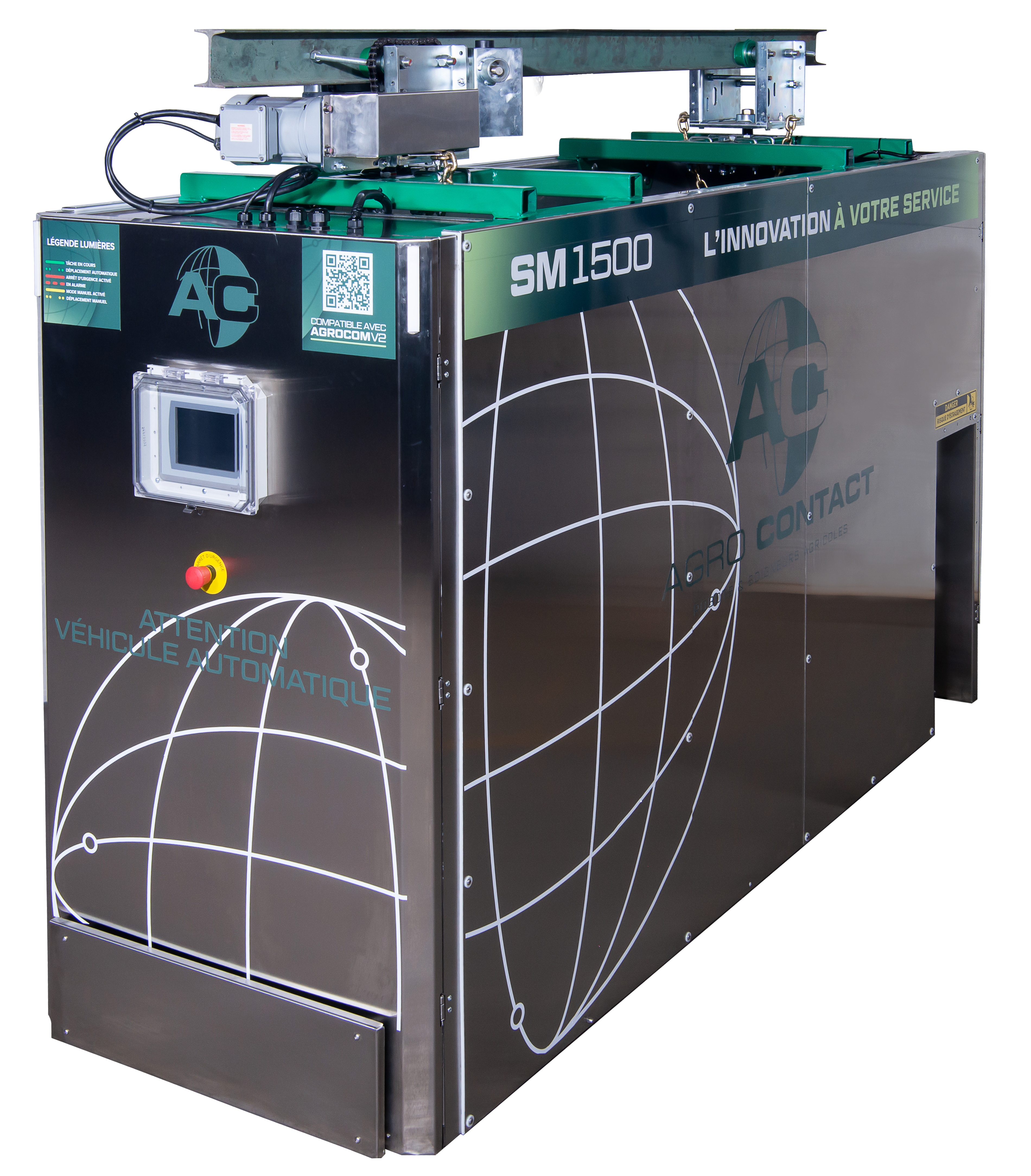   Série SM - Distributeur et soigneur RTM sur rail