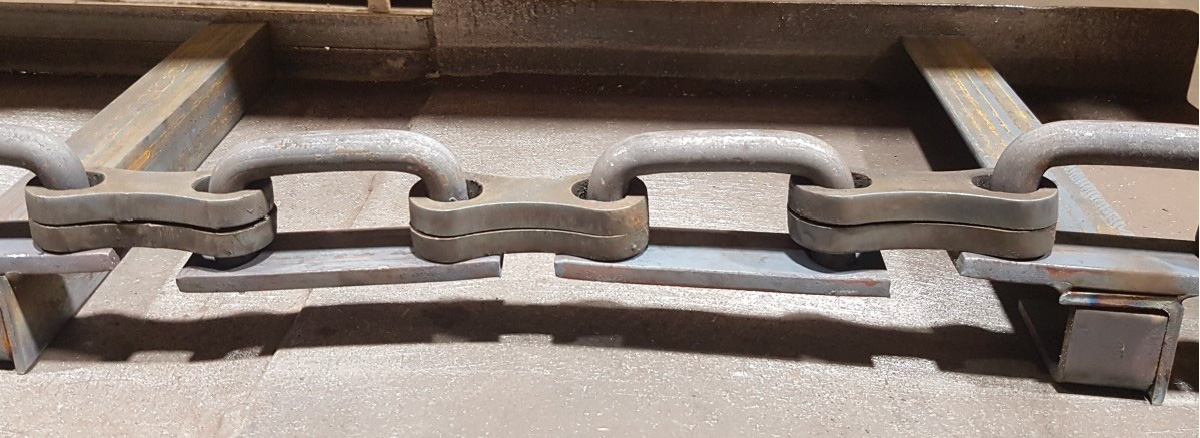   Maille de centre monobloc