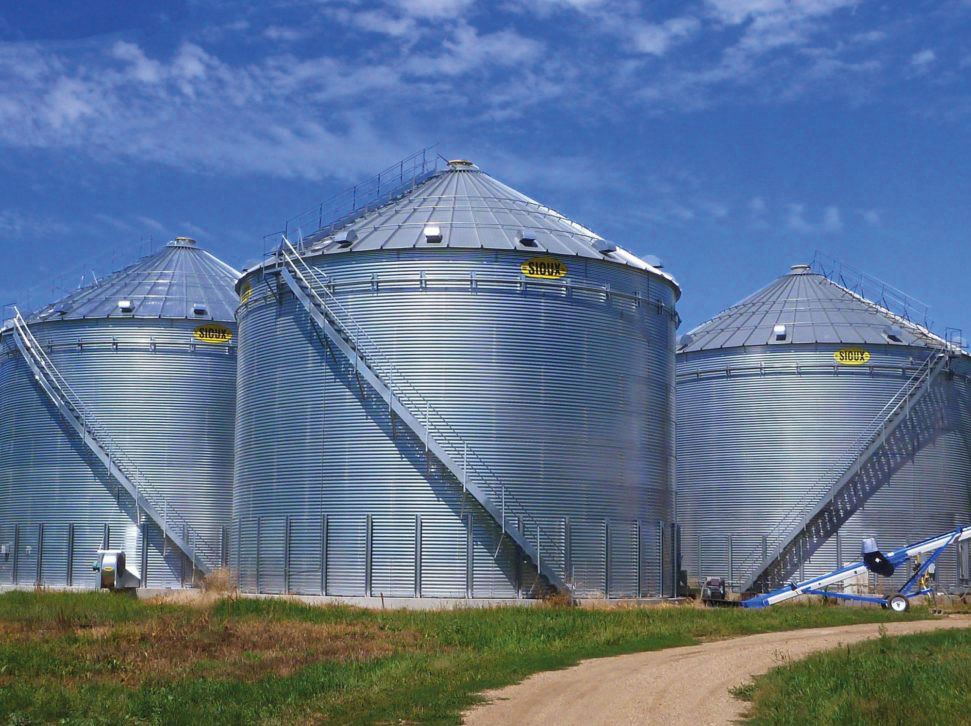 Silo à grain  Sioux