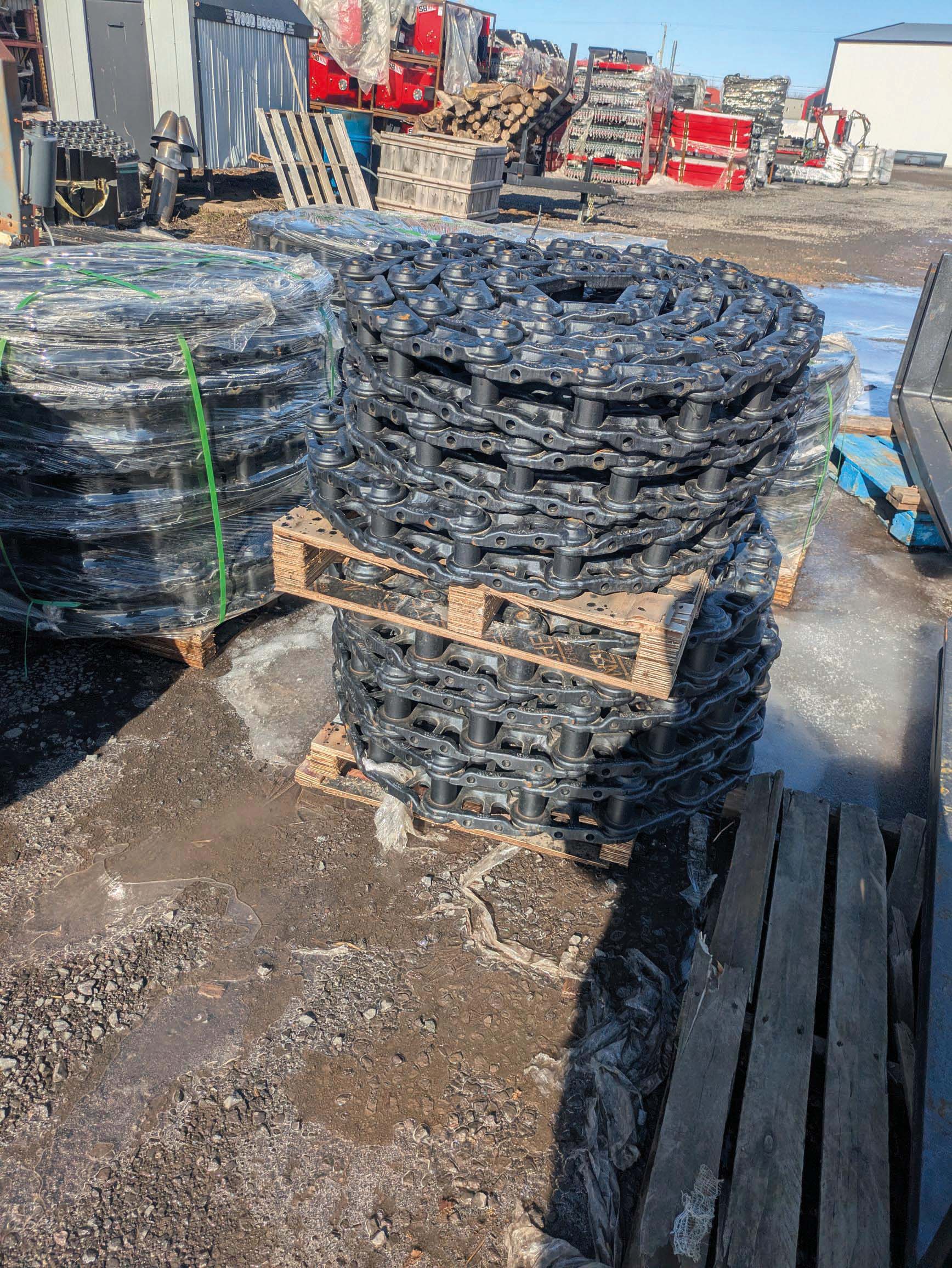 Chaîne  d'excavatrice