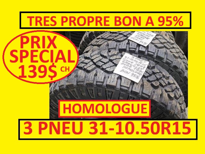 Pneus  PNEU 31-10.50R15 GOOD YEAR WRANGLER DURA TRACK