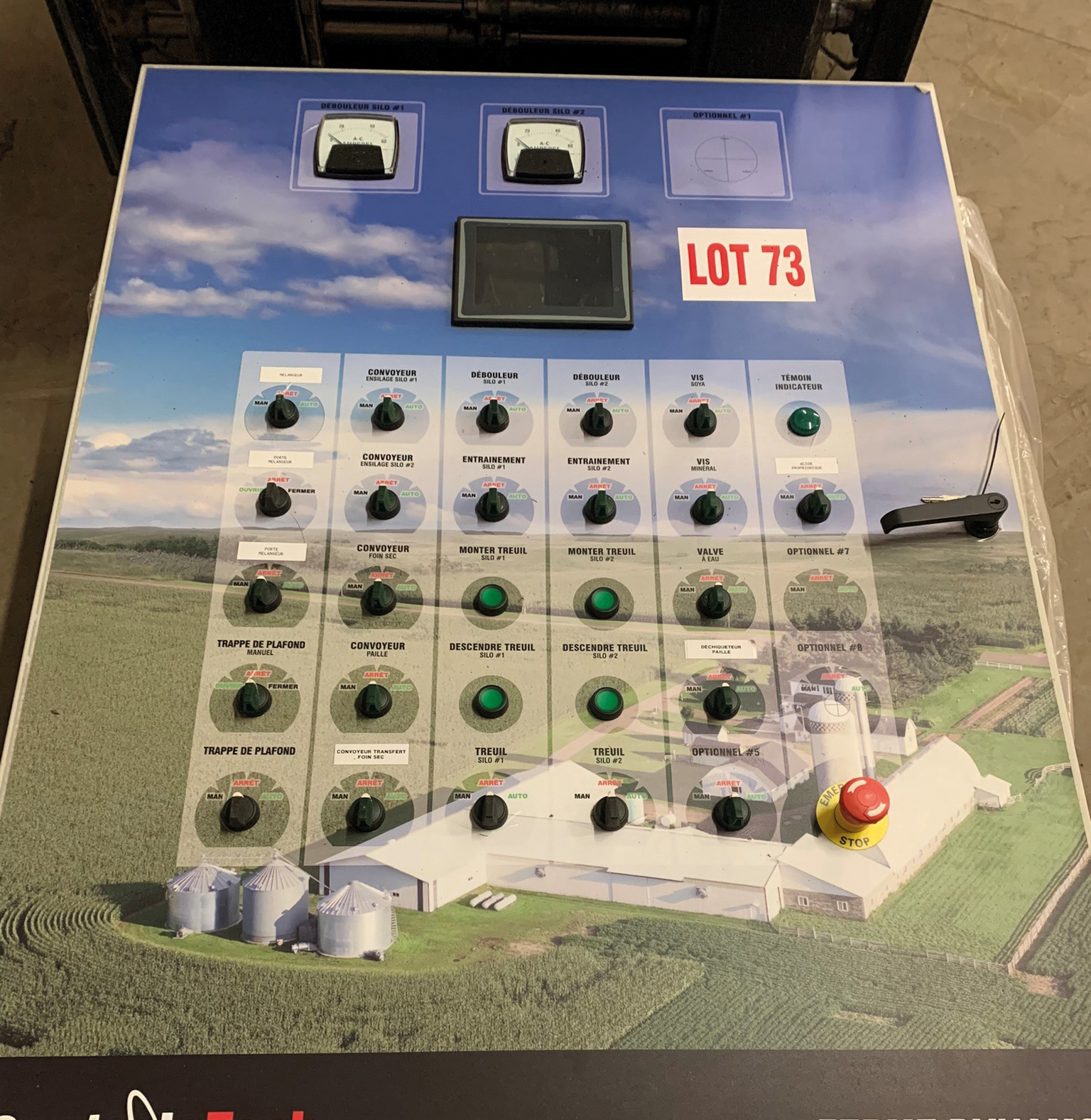   PANNEAU POUR AUTOMATISATION