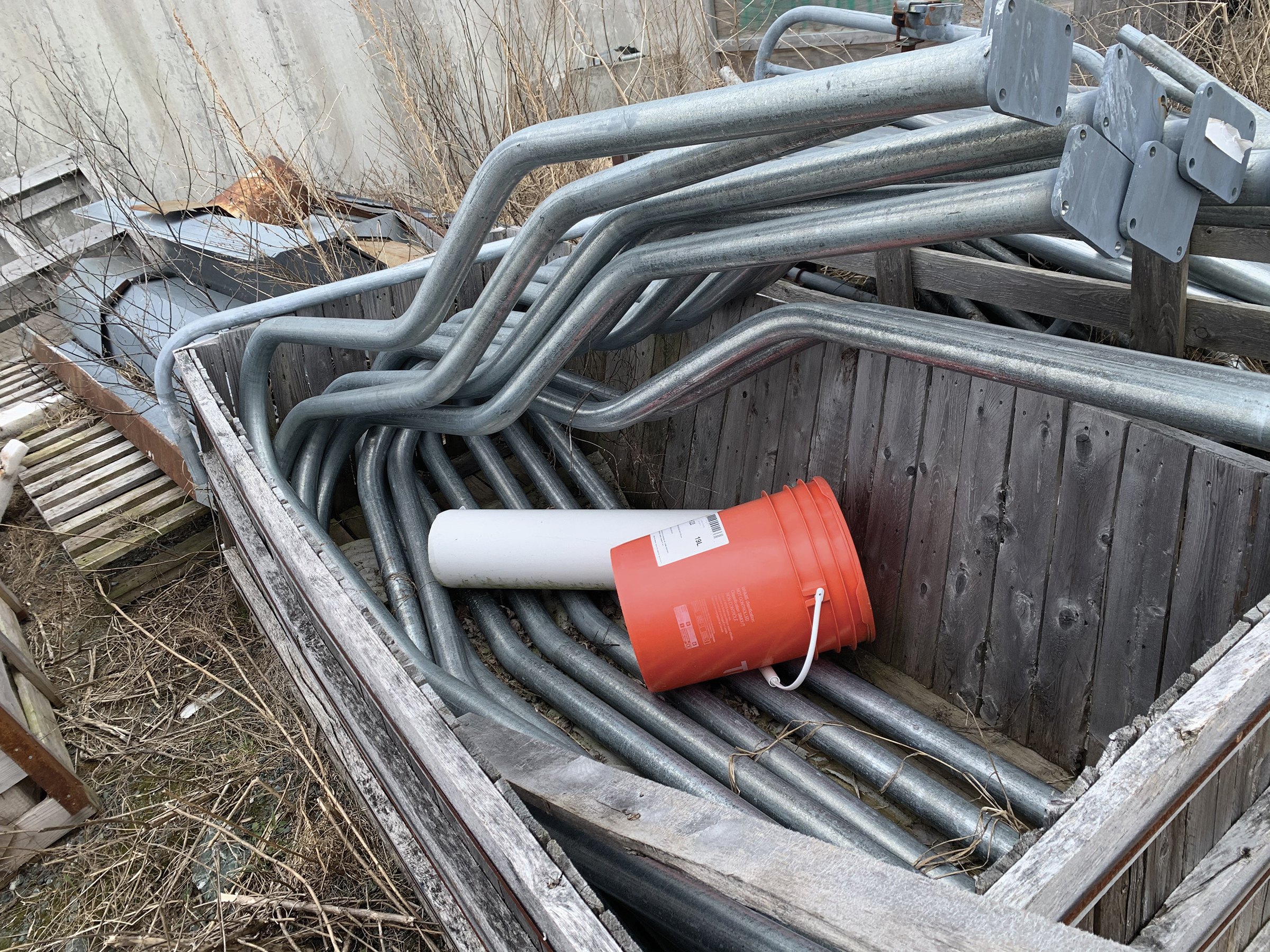 Stalle  Lot de stalles tube, 2 po