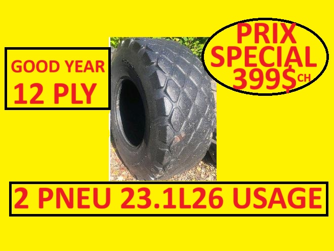 Pneus  PNEU 23.1L26 USAGE 23,1-26
