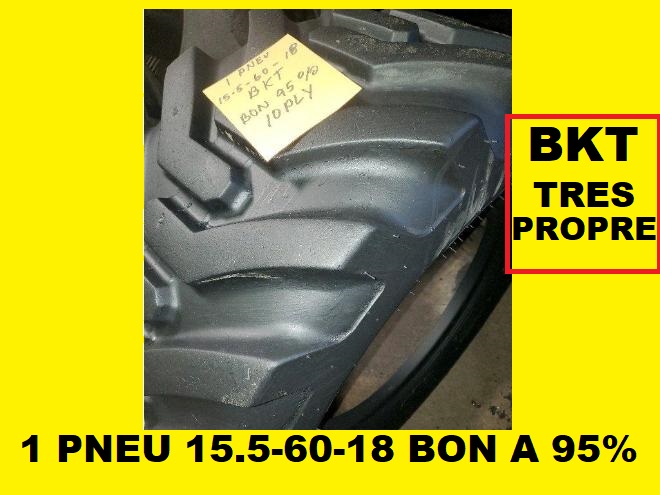 Tires  PNEU 15.5-60-18 BKT BON A 95%