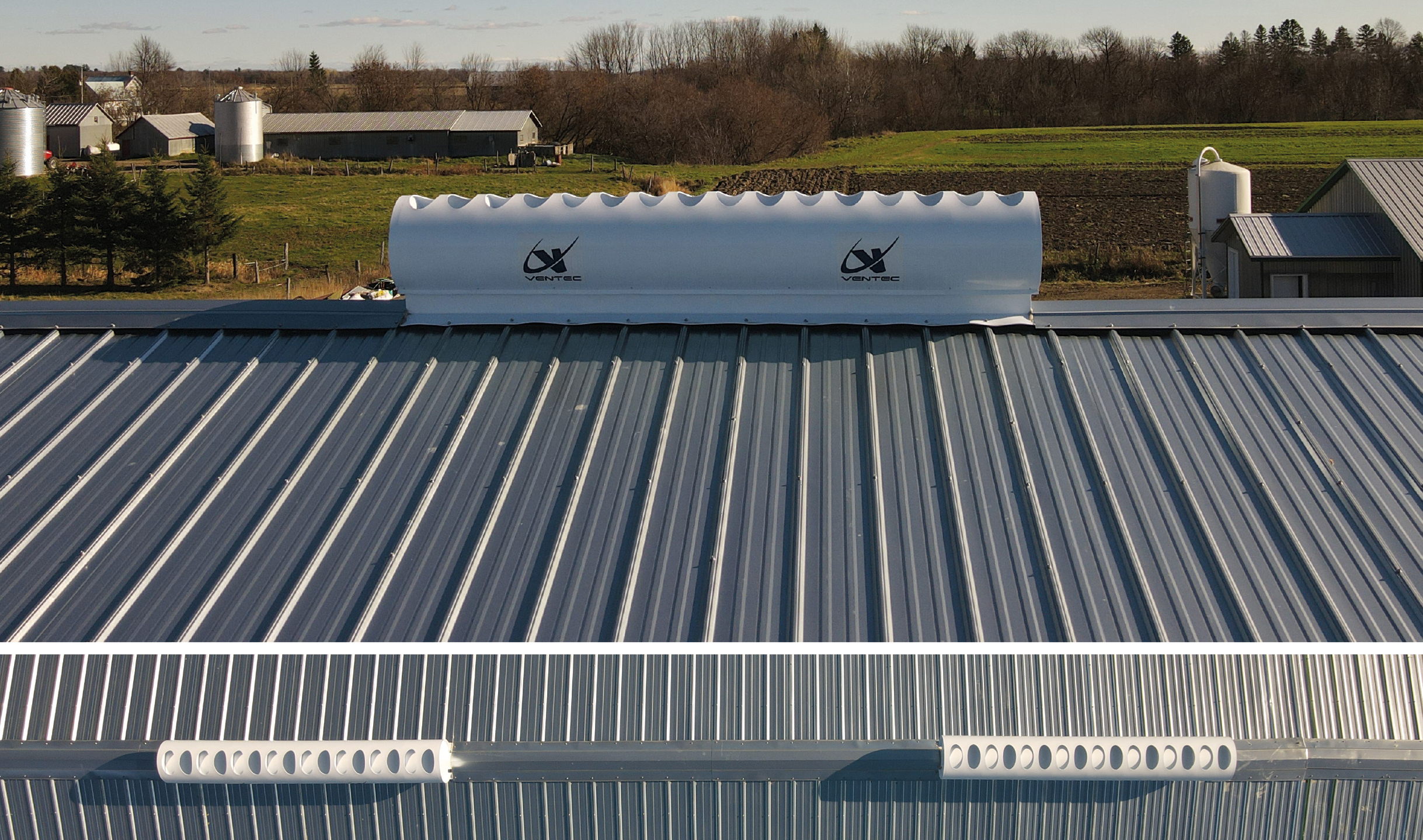 Ventilateur  VENTILEZ VOTRE BÂTIMENT DE FAÇON INTELLIGENTE Ventec Agrimesh 