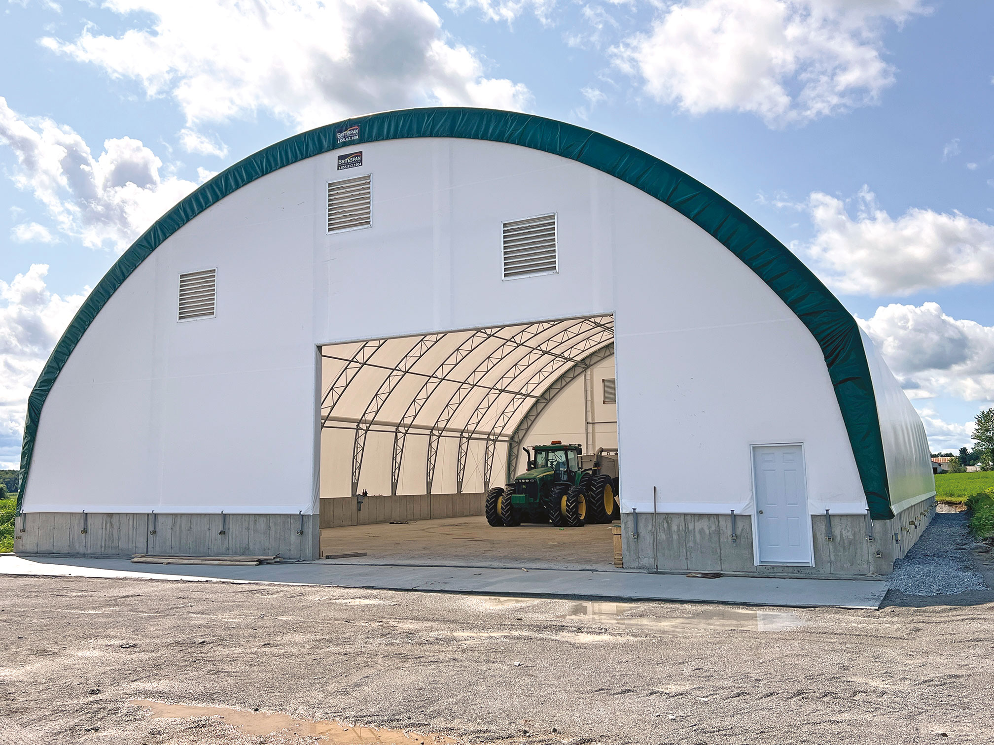 Bâtiment arché (dôme)  Atlas 72'L10 X 100'