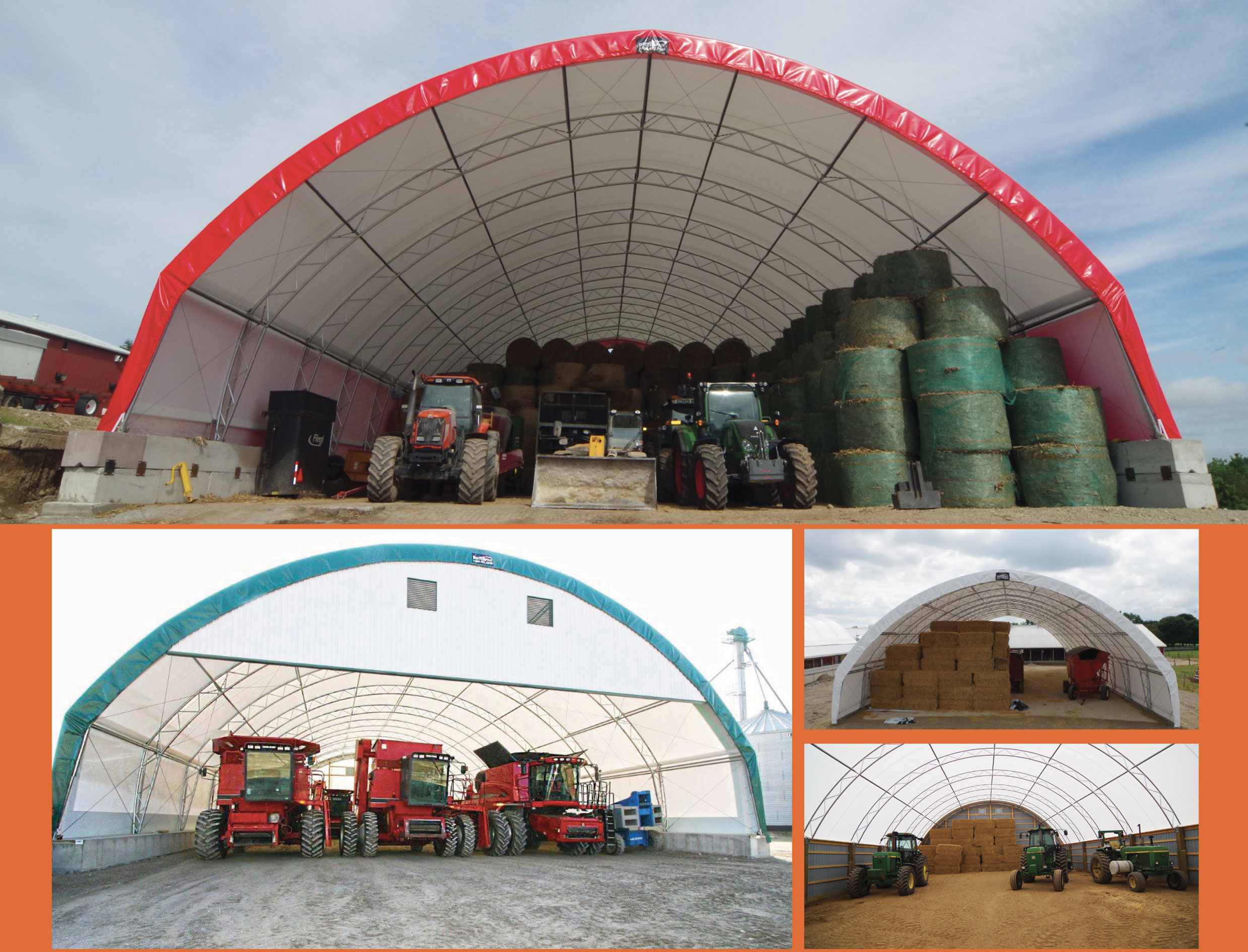 Bâtiment arché (dôme)  