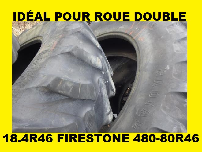 Tires  PNEU 18.4R46 (480-80R46) 18.4-46 FIRESTONE RADIAL 