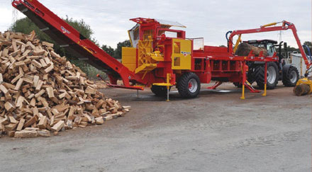 Wood processor Rabaud Xylog 600