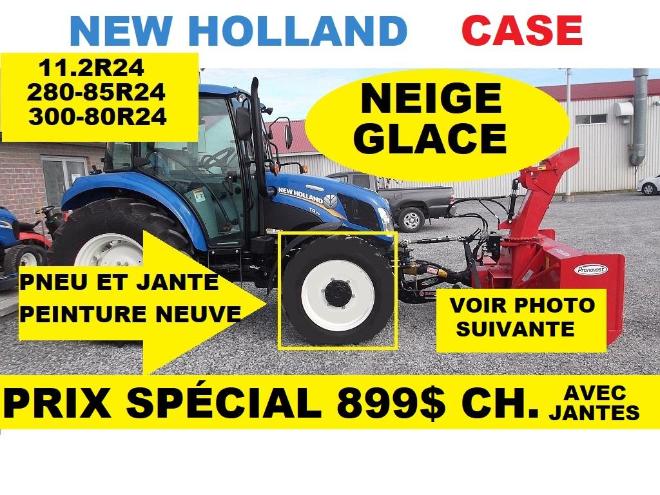 Tires Case IH PNEU 11.2R24 NEIGE GLACE 280-85R24 NEW HOLLAND CASE 300-80R24