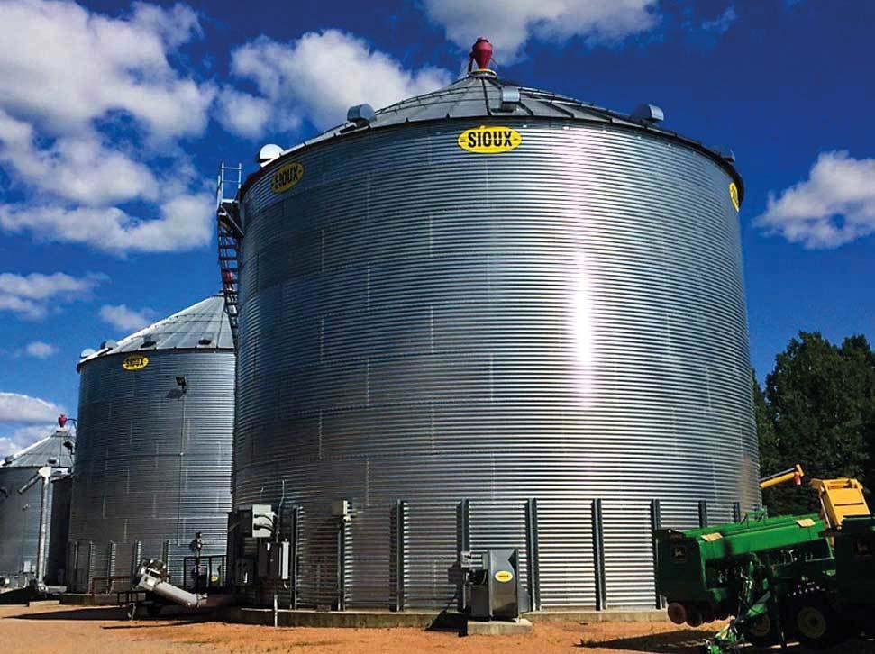 Silo à grain Sioux