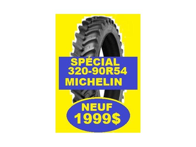 Tires  Michelin 320-90R54, neuf, 12.4R54 MICHELIN 12.4-54