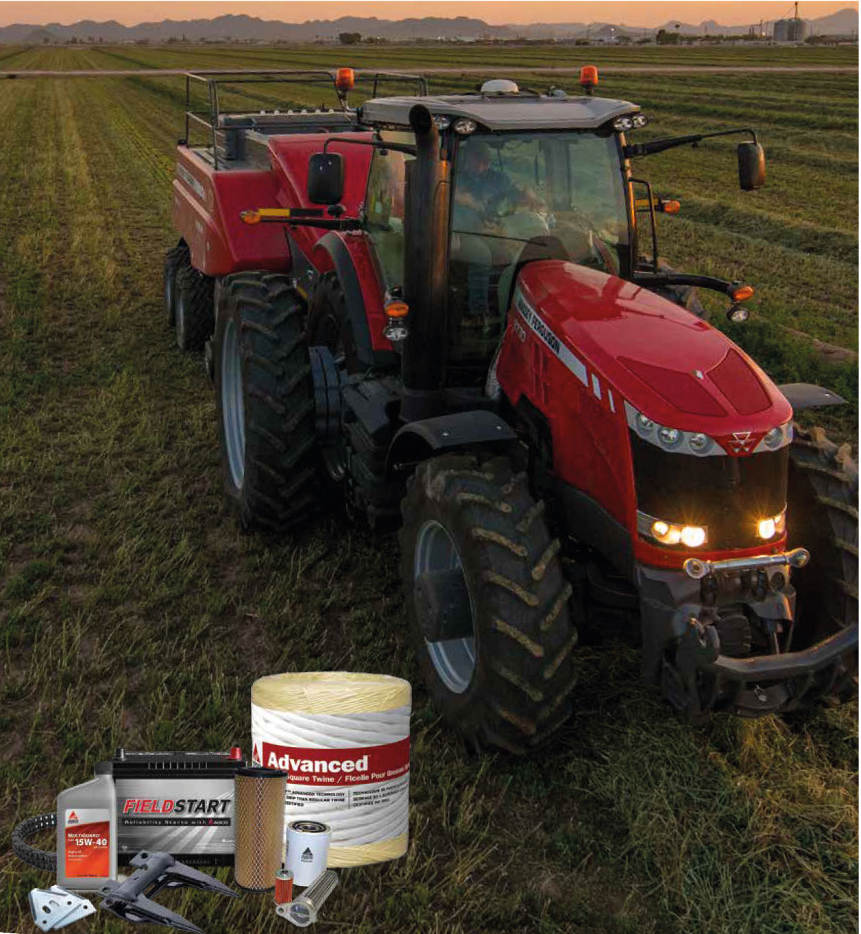 Ventes et réparations de pièces Agco