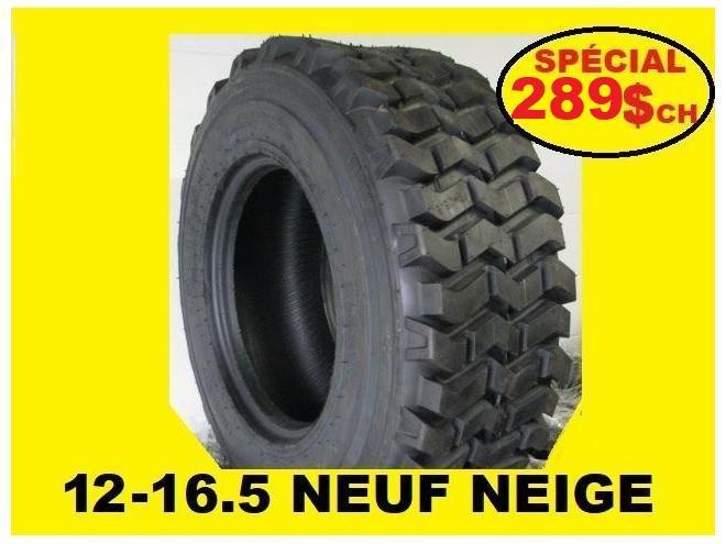 Pneus  PNEU 12-16.5 NEUF 12R165 SNOW NEIGE PAS RECHAPER