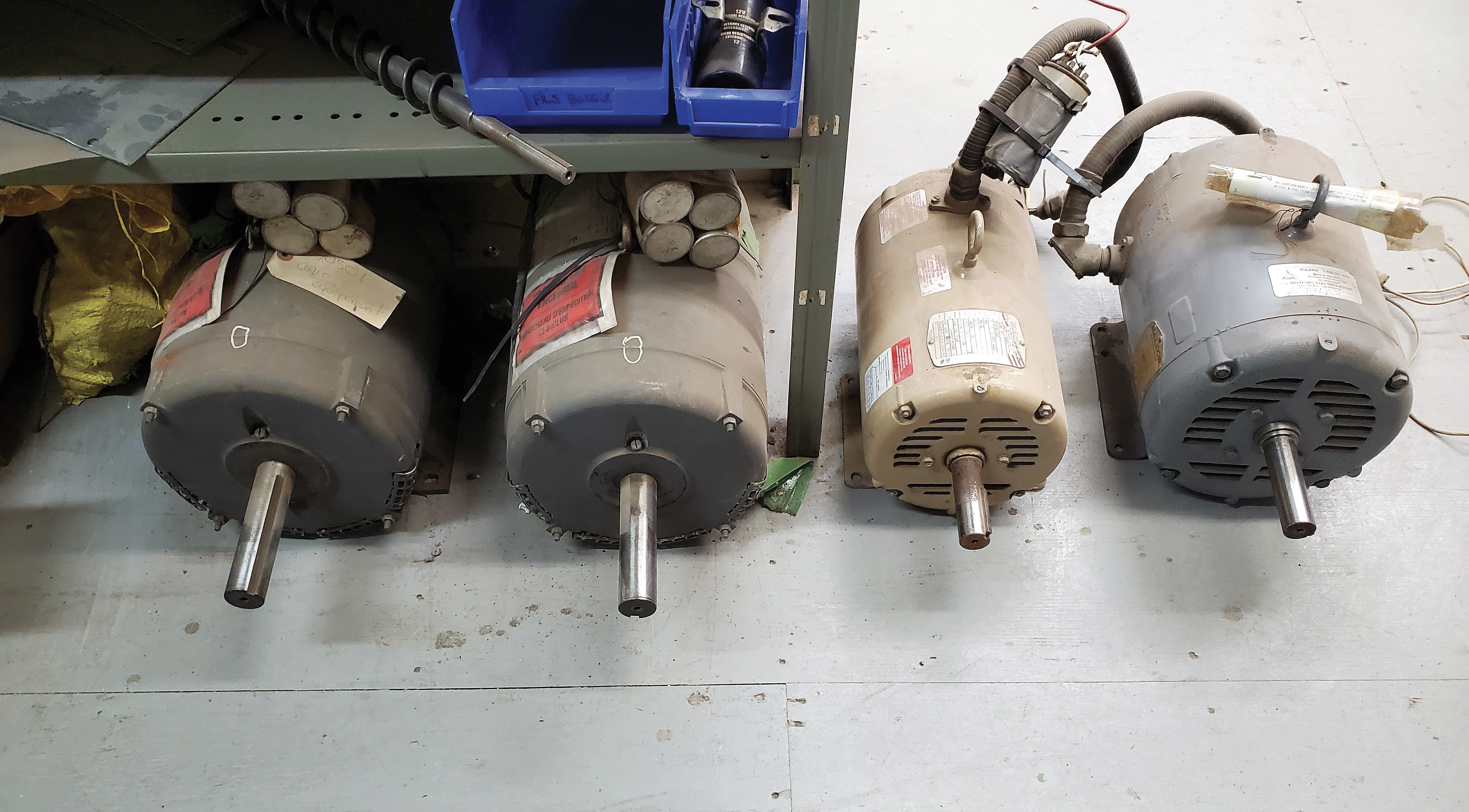   Moteurs pour séchoirs