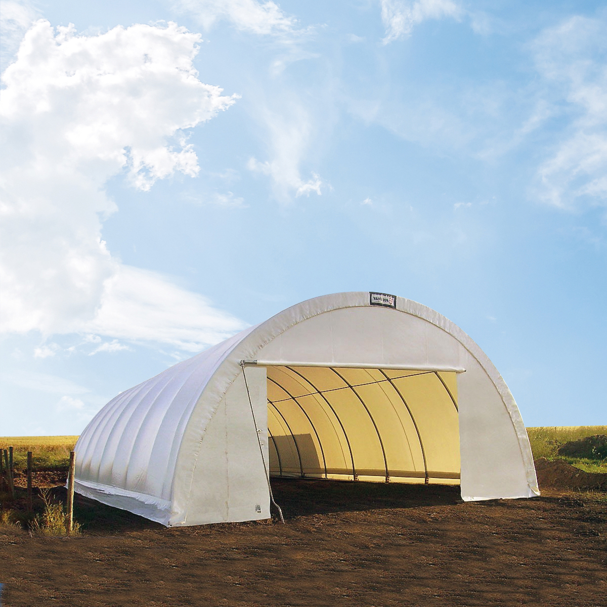 Arched building (dome)  QP 20 pi