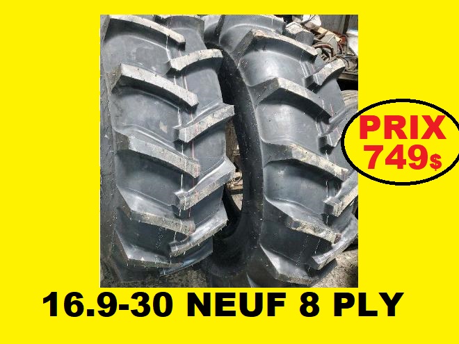 Pneus  PNEU 16.9-30 NEUF 16.9R30 AGRICOLE 420-85R30