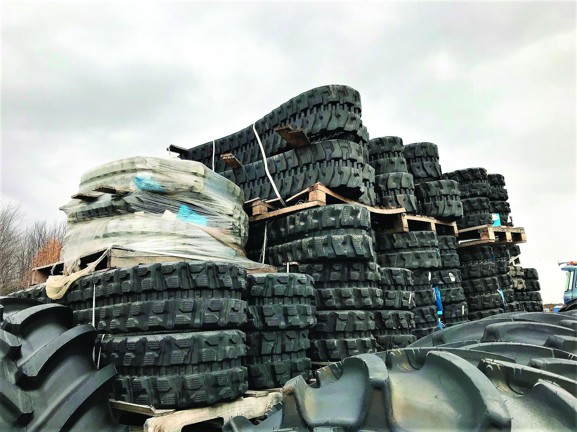 Caterpillar  Plusieurs chenilles de différentes grandeurs